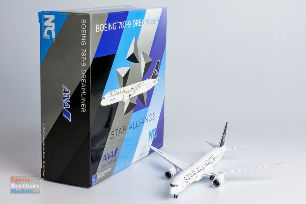 NGM55112 1:400 NG Model ANA B787-9 Reg #JA875A Star 