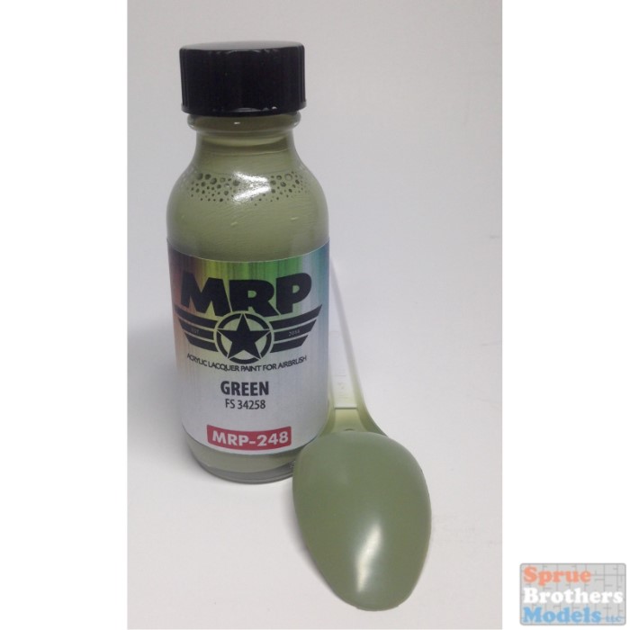 Mrp248 Mrp Mr Paint - Green Fs34258 30ml (for Airbrush Only) - Sprue 