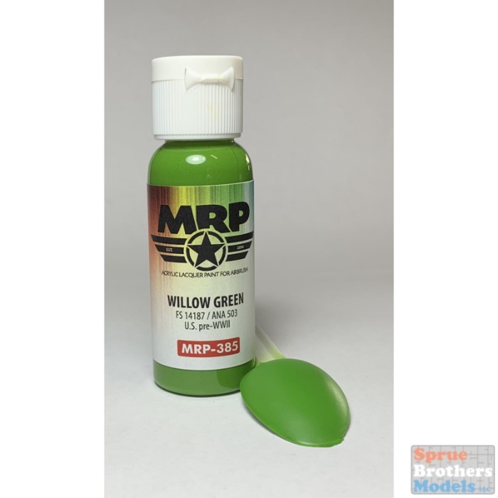 MRP-385 Willow Green (FS14187, ANA503) US pre-WWII 30ml