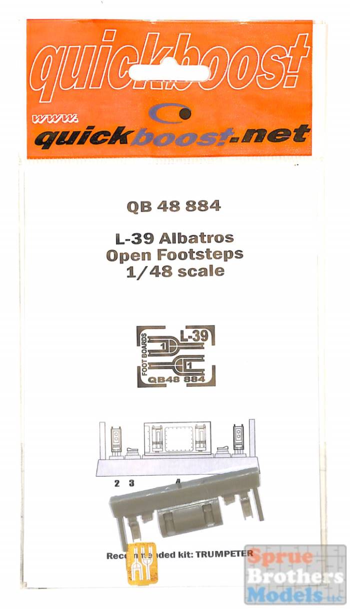 1/48 L-39 Albatros open footsteps for TRUMPETER kit