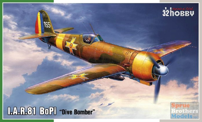 SPH32073 1:32 Special Hobby IAR.81 BoPi 'Dive Bomber' - Sprue 