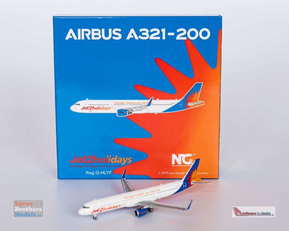 NGM13015 1:400 NG Model Jet2 Holidays Airbus A321-200(W ...