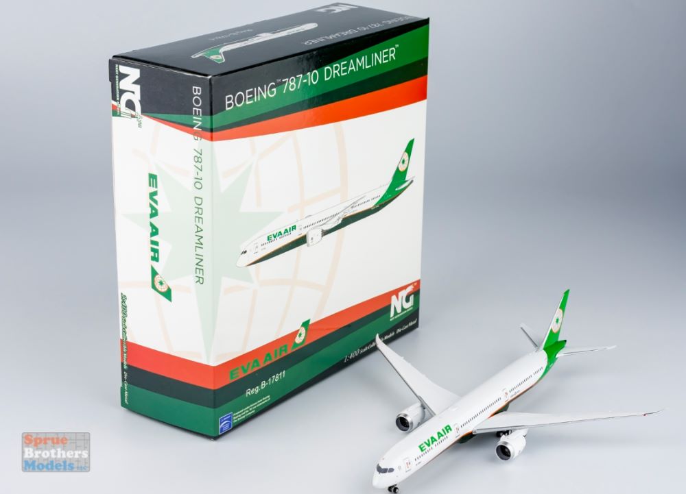 NGM56020 1:400 NG Model EVA Air B787-10 Reg #B-17811 (pre 